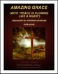 Amazing Grace (with Peace is Flowing) SATB choral sheet music cover